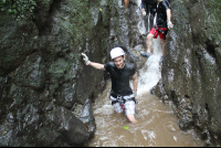        lost canyon rappel 
  - Costa Rica