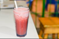        Papaya Fresh Juice Soda Marbella Puerto Jimenez
  - Costa Rica