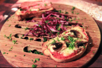        cafe viejo bruschetta 
  - Costa Rica