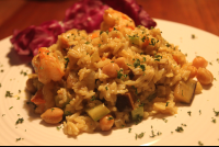        coconut curry risotto 
  - Costa Rica