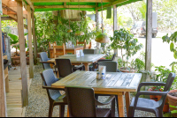        Il Giardino Restaurant Tables On Front
  - Costa Rica