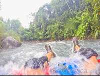        Soaking In Blue River Waters On An Inner Tube Rincon De La Vieja
  - Costa Rica