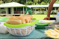        Bread On The Lunch Table San Pedrillo Station
  - Costa Rica