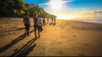        Hiking To The Hatchery In Playa Piro
  - Costa Rica