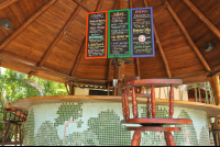        underneath juice bar
  - Costa Rica