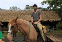        discovery horseback tour getting comfortable 
  - Costa Rica