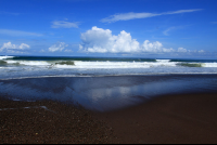        jaco surf lesson beach reflection 
  - Costa Rica