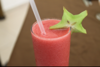        strawberry natural fruit drink leyenda restaurant 
  - Costa Rica
