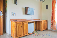        Living Room Tv And Shelves Premium Room Los Lagos Resort
  - Costa Rica