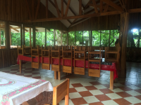        curu dining hall interior 
  - Costa Rica