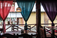        Burger Rancho Curtain Decor
  - Costa Rica
