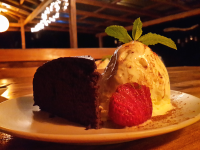        homemade chocolate cake kojis 
  - Costa Rica