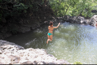        Jumping Off Small Cliff
  - Costa Rica