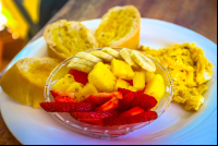        Cafe Monka Continental Breakfast
  - Costa Rica
