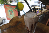        tree house chocolate shake 
  - Costa Rica