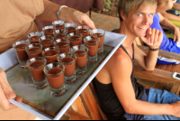        caribeans cacao drink 
  - Costa Rica