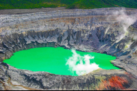        crater closeups poas volcano 
  - Costa Rica