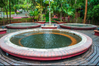        Three Hot Spring Cement Pool In Borinquen Property Rincon De La Vieja Volcano
  - Costa Rica