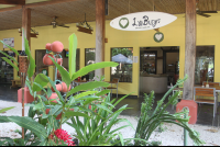        luv burger garden entrance 
  - Costa Rica