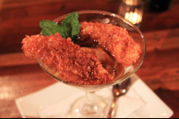        chile rojo coconut crusted banana 
  - Costa Rica