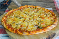        Panzanella Pizza Il Giardino Restaurant Puerto Jimenez
  - Costa Rica