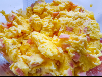        Scramble Eggs Tranquilo Lodge
  - Costa Rica