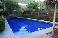        backyard hotel pool 
  - Costa Rica