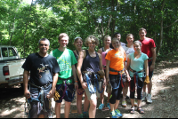        whole group after wingnuts tour 
  - Costa Rica