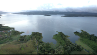        aerial view of lake arenal
  - Costa Rica