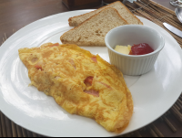        Omelet Shambala Restaurant
  - Costa Rica