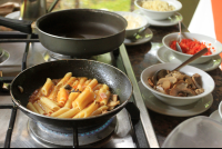        evergreen lodge pasta bar 
  - Costa Rica