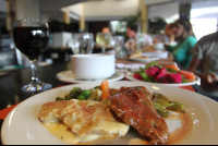        steak pomodoro and chicken tomatillo lunch
  - Costa Rica