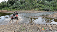        atv nosara tour crossing river confluence
  - Costa Rica