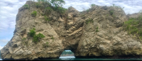        rainbow rock distant 
  - Costa Rica