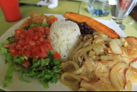        rio celeste restaurant casado 
  - Costa Rica