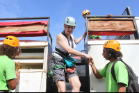        disembarking truck ride
  - Costa Rica