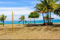        Agua Dulce Resort Playa Platanares Voleiball Court
  - Costa Rica