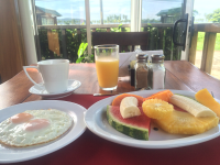        samara inn breakfast view 
  - Costa Rica