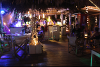        nighttime at gusto beach 
  - Costa Rica
