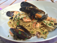        pasta costa coral gusto beach 
  - Costa Rica