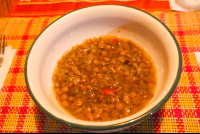        lentil soup 
  - Costa Rica