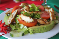        grilled chicken salad costacoral 
  - Costa Rica