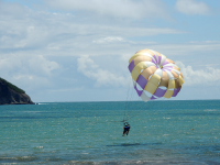        parasailing close 
  - Costa Rica