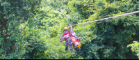        Staff With A Child Ziplining
  - Costa Rica