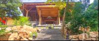        nosara yoga village entrance 
  - Costa Rica