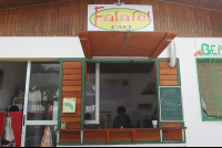        falafel cafe exterior 
  - Costa Rica