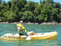        waves and caves girl 
  - Costa Rica