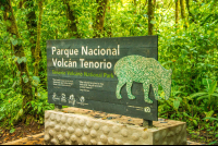        Tenorio National Park Sign Celeteste River Waterfall Tour
  - Costa Rica