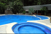        evergreen lodge pool 
  - Costa Rica