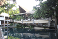        main building from pool
  - Costa Rica
